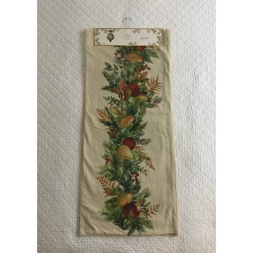TABLE RUNNER French Farmhouse Lillian August 16" x 90"